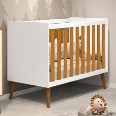 Imagem de Berço Mini Cama Americano Isis Móveis Reller Branco/savana