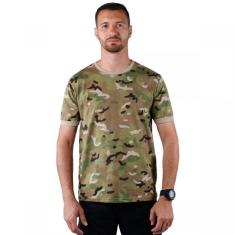 Imagem de Camiseta Masculina Soldier Bélica - Camuflada Multicam