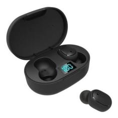 Imagem de Fone Dots Preto Caixa Carga Com Visor Samsung A51 A52 A53 - Relogs