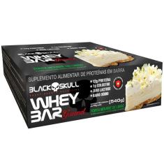 Imagem de Whey Bar Gourmet C/12 Barras 45G Black Skull Sabor Limão