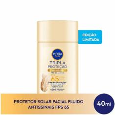 Imagem de Protetor Solar Facial nivea Sun Tripla Proteção Antissinais fps 50 40ml