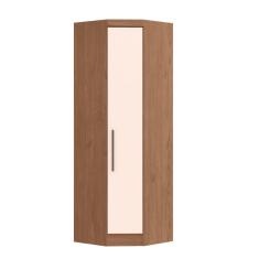 Imagem de Guarda Roupa Modulado Infinity De Canto Com 1 Porta - Macadâmia/Rosa