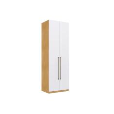 Imagem de Guarda Roupa 2 Portas Infinity E 3 Gavetas Savana-branco - Genialflex