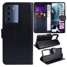 Imagem de Capa Carteira + Capa Anti Impacto Moto G200 5G Xt2175 6.8 - Cell In Po