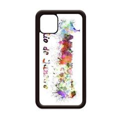 Imagem de Capa Rio De Janerio Cidade Brasil Aquarela para iPhone 12 Pro Max para Apple Mini Mobile Case Shell