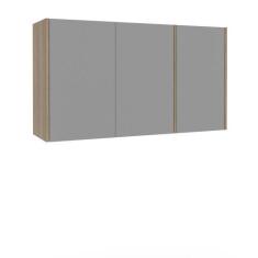 Imagem de Armário Aéreo de Cozinha 120cm 3 Portas Linha Campanele 200042 Menu Ki