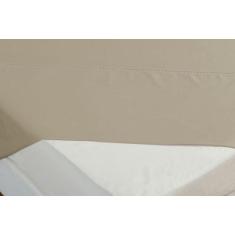 Imagem de Lençol Solteiro 800 Fios 3 Peças Algodão Egípcio Toque de Seda Luxuoso