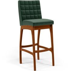 Imagem de Banqueta Alta Cozinha Mila L02 Facto Verde Musgo