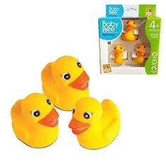 Imagem de Brinquedo de Banho Baby Bee 3 Patinhos - Bee Toys