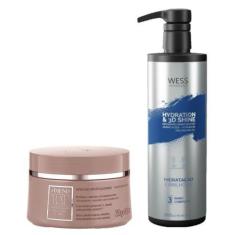 Imagem de Amend Máscara Luxe Creations 250G +Wess Nano Passo 3 - 500ml - Amend/W