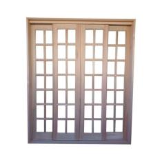 Imagem de Porta Correr Vidro Mad. Eucalipto 2,15x1,40 Cx14