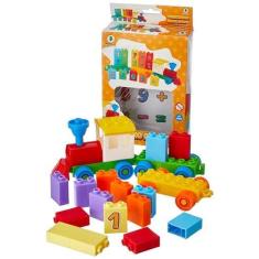 Imagem de Blocos para Montar, Monte Libano, Trenzinho Educativo Número e Cia