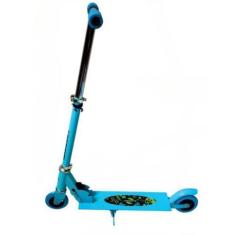 Imagem de Patinete Infantil Dobrável Ajustável 2 Rodas 50Kg Com Luz - Marphi Com