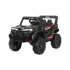 Imagem de Carrinho Elétrico Infantil Mini Jipe 12V Preto Direção 2Em1 - Bangtoys