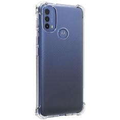 Imagem de Capa Capinha Motorola Moto E40 AntiShock Transparente - Armyshield