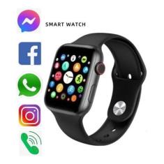 Imagem de Relógio Smartwatch X9  Max 2.0 Varias Face Troca Foto Faz Ligação - Sm