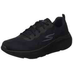 Imagem de Skechers Cadarço de malha Go Run Elevate, Preto/preto, 35