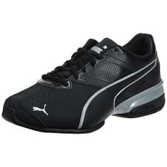 Imagem de Puma Tênis masculino Tazon 6 Cross Trainer, Preto/prata, 39