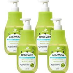 Imagem de 4UN Sabonete Liquido Bebe Vida Cha de Camomila 200ml Davene