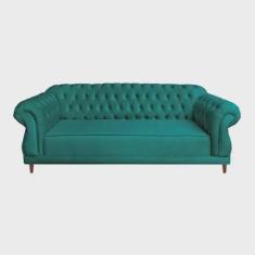 Imagem de Sofá Chesterfield Elisabeth Suede Thifany