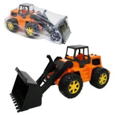 Imagem de Trator Pa Carregadeira Roda Livre Colors 33cm - Diverplas