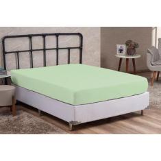 Imagem de Lençol Cama Box Queen Size 01 Peça Hotel Pousada Com Elástico 100% Alg