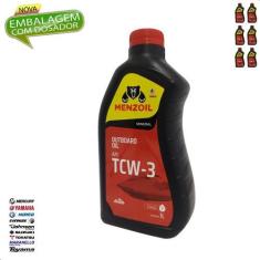 Imagem de Óleo Náutico Menzoil TCW3 2 Tempos Todos Motores de Popa Kit C/6