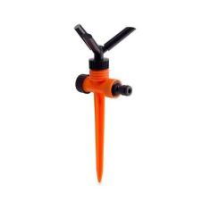 Imagem de Irrigador de Jardim Giratório com 3 Jatos 1/2" 3/4" 5/8" Laranja e Pre