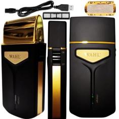 Imagem de Barbeador Elétrico Sem Fio Wahl Shaver Travel Lançamento 45 Minutos De