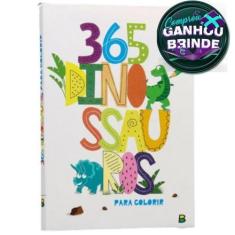 Imagem de Livro 365 Dinossauros Para Colorir  Brasileitura Crianças Filhos Infan