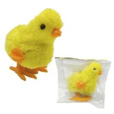 Imagem de Brinquedo Pintinho Amarelinho de Pelucia a Corda  Elite 