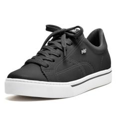 Imagem de Tênis Casual Feminino Napa Preto Via Marte 016-008-01