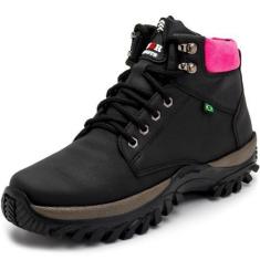 Imagem de Tênis Feminino Coturno Adventure Para Trilhas Trabalho Caminhada Leve