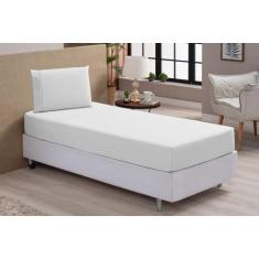 Imagem de Jogo De Lençol Para Cama Solteiro 02 Peças Fronha Ponto Palito 400 Fio