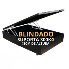 Imagem de Cama Box Baú Casal com 48cm de altura - Blindado / Reforçado