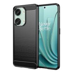 Imagem de Capa de celular para Oneplus Ace2, fibra de carbono refinada, anti-queda, anti-impressões digitais, proteção total