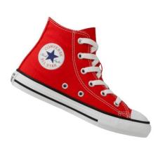 Imagem de Tênis Infantil Converse Original Chuck Canvas Cano Alto  Vermelho
