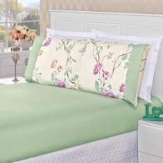 Imagem de Jogo de lençol Queen 3pç estampado matelado 200 fios - SAFIRA ENXOVAIS
