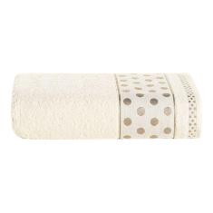 Imagem de Toalha De Banho Celine 01 Peça 100% Algodão 450g/m² Suave - Palha Pérola