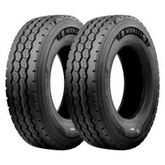 Imagem de Jogo 2 Pneus Speedmax Prime Aro 22.5 Mixmax A 295/80R22.5 152/148K 18 Lonas