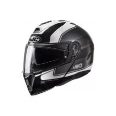 Imagem de Capacete Hjc I90 Wasco  Cinza Branco E Preto 61