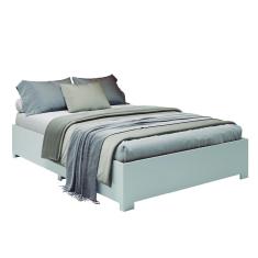 Imagem de Cama Box Base Casal para Colchão de Até 1,38m Desmontável Aruba Branco Dobuê