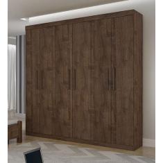Imagem de Guarda Roupa Solteiro 6 Portas 3 Gavetas - Ubatuba-Canion - Star Móvei