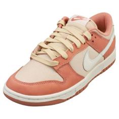 Imagem de Nike Dunk Low Retrô Masculino, Vermelho Stardust/Summit Branco/Sanddrift, 39