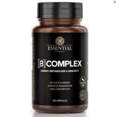 Imagem de B Complex + Magnésio Vitaminas 120 Capsulas Essential - Essential Nutr