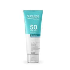 Imagem de Protetor Solar Facial Fps50 Sunless Com Base 60g - Bege Médio