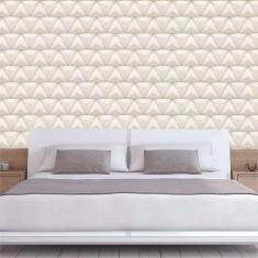 Imagem de Papel De Parede Geométrico Triângulos 3D Adesivo Sala Quarto