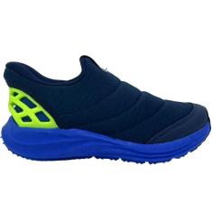 Imagem de Tênis Infantil Menino Casual Dia a Dia Calce Fácil Jogging Kidy 037-0125