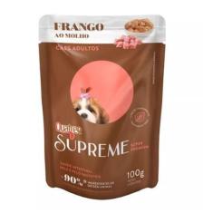 Imagem de Ração Úmida Quatree Supreme Frango 100G Para Cães Adultos