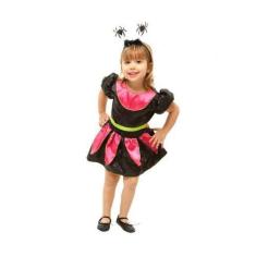 Imagem de Fantasia Bruxinha Drácula Halloween Infantil - Jade Fashion